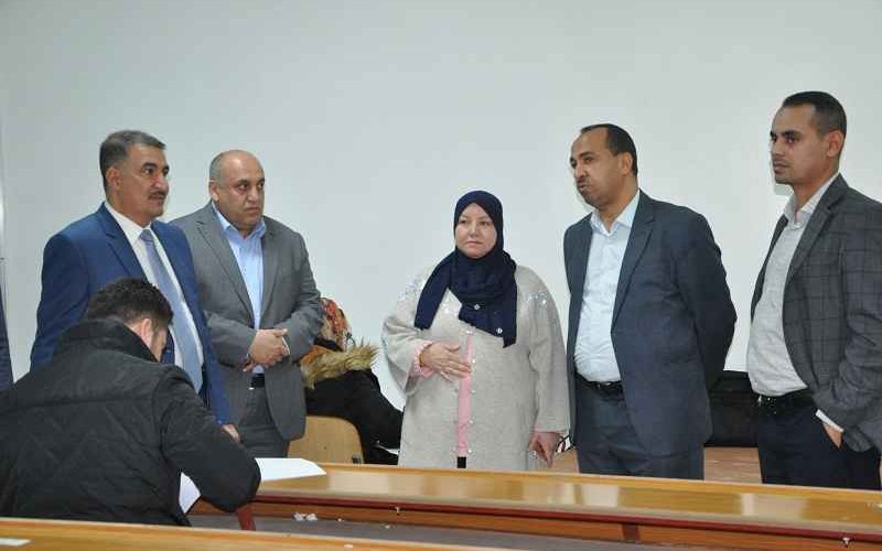زيارة السيدة رئيس الجامعة4 800x500